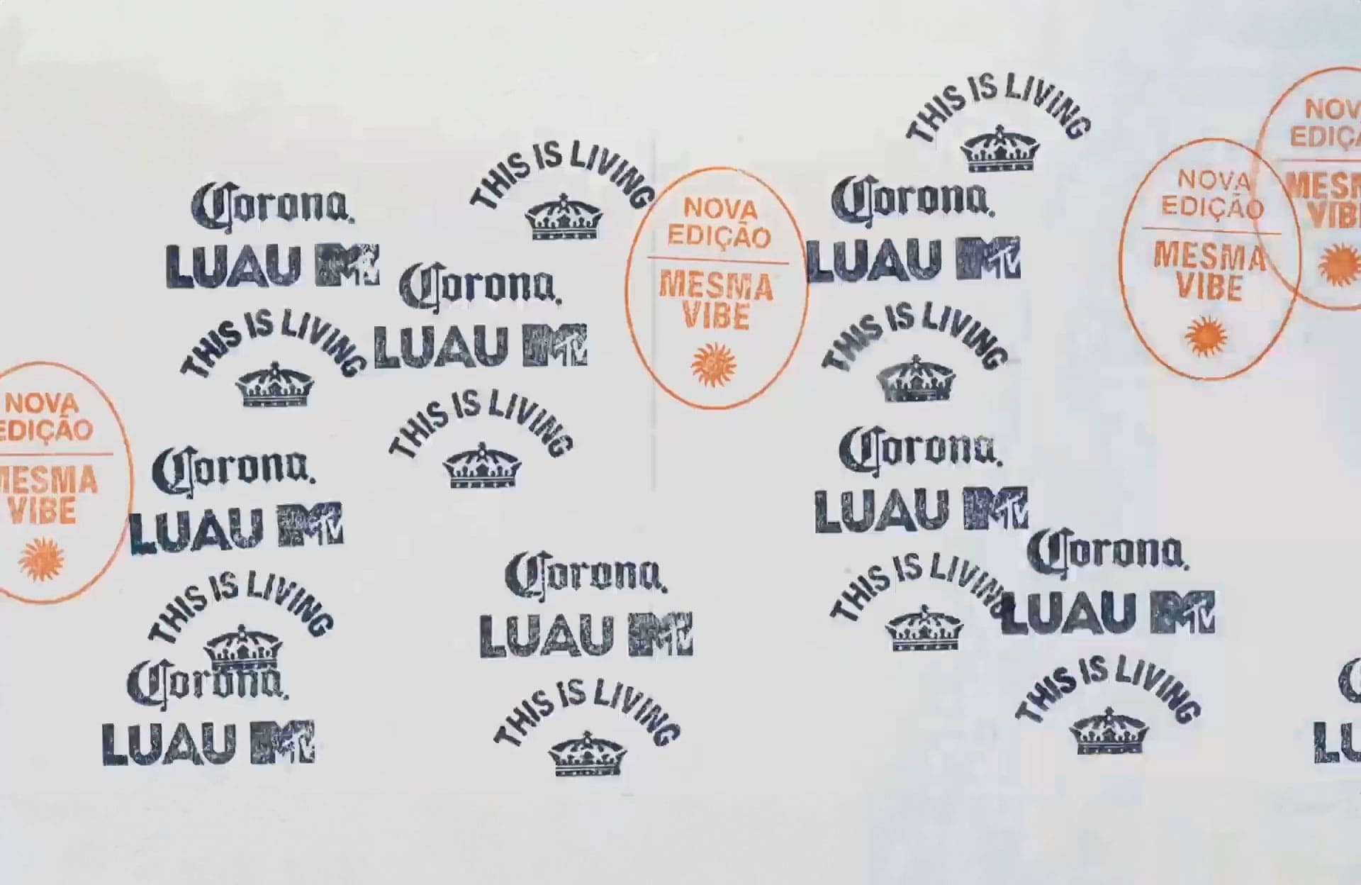 Branding Corona Luau MTV