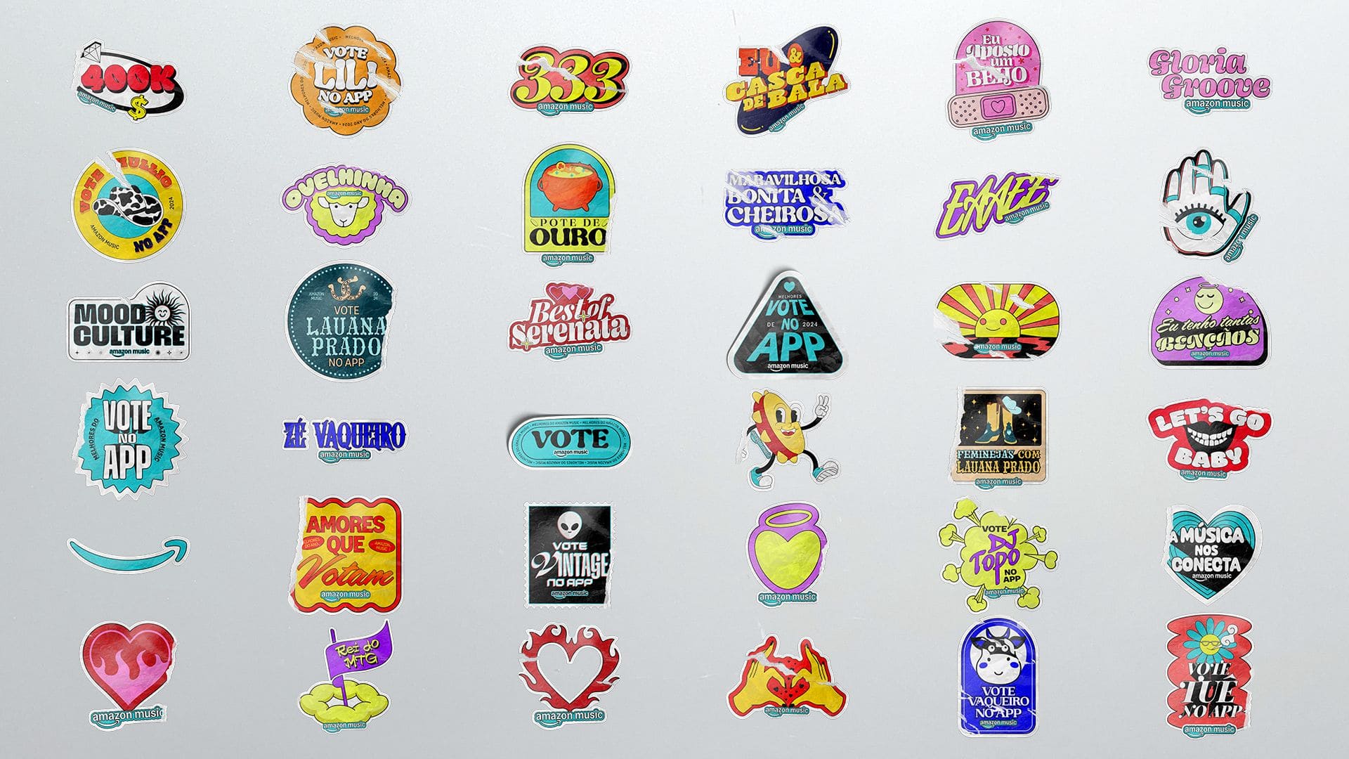 Branding Amazon Music Os Melhores do Ano 2024