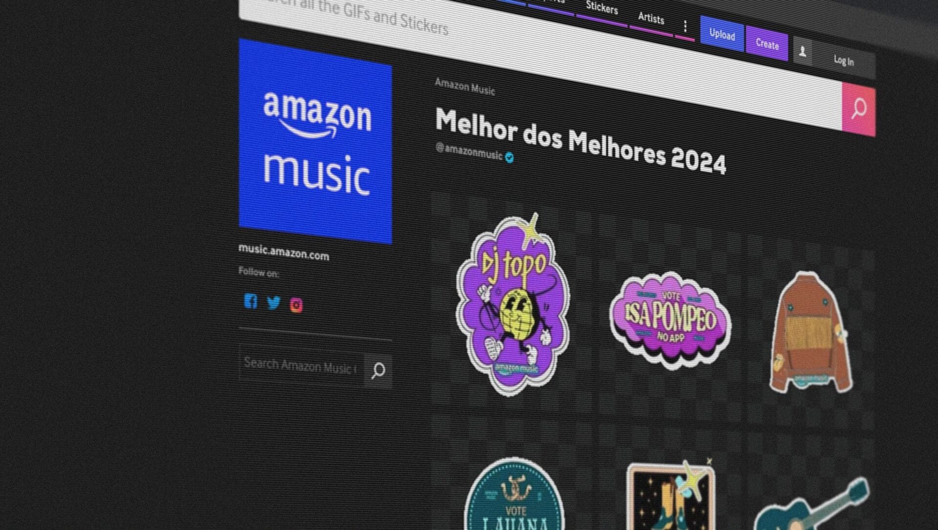 Branding Amazon Music Os Melhores do Ano 2024