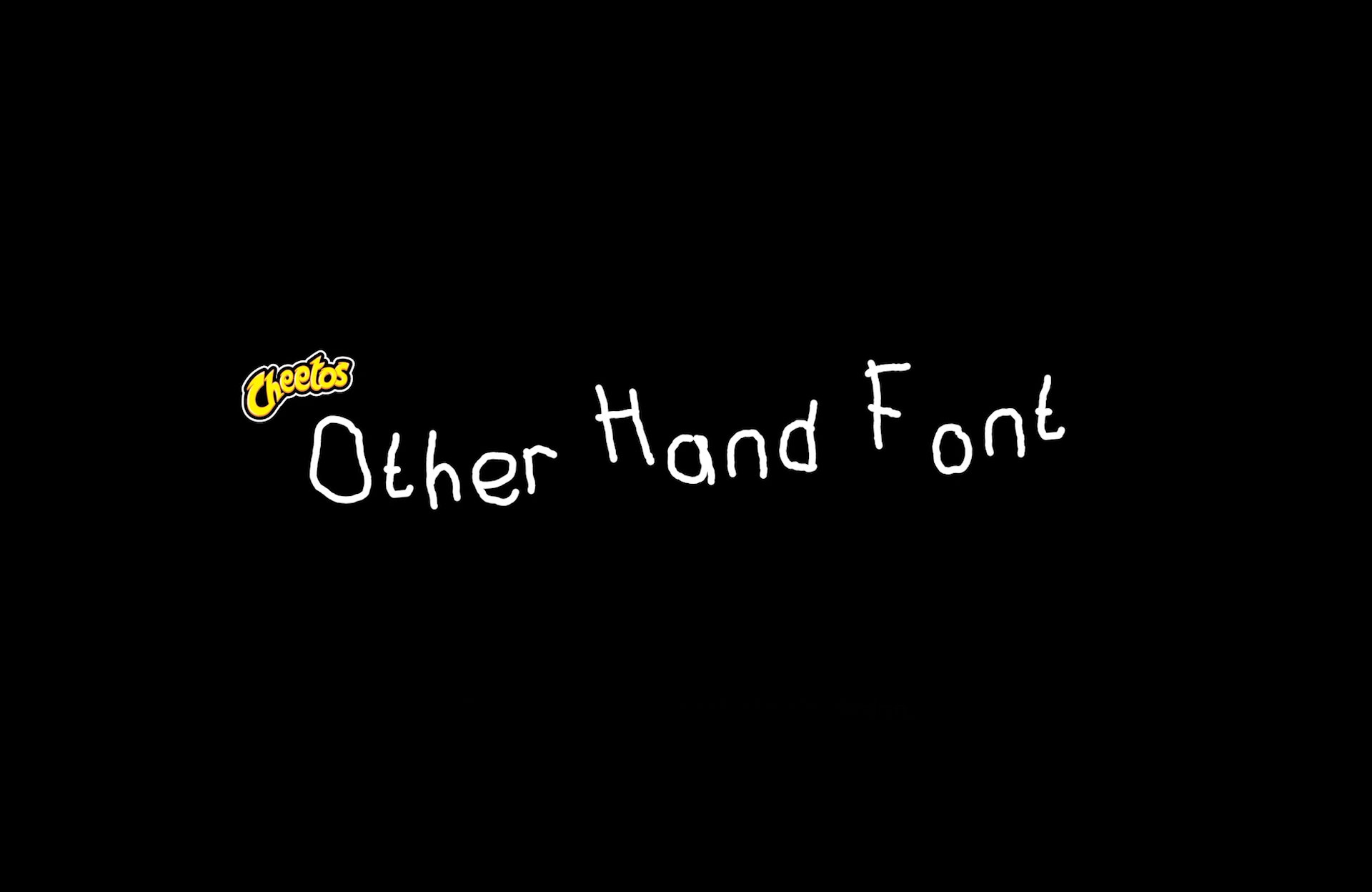 Doritos Other Hand Font