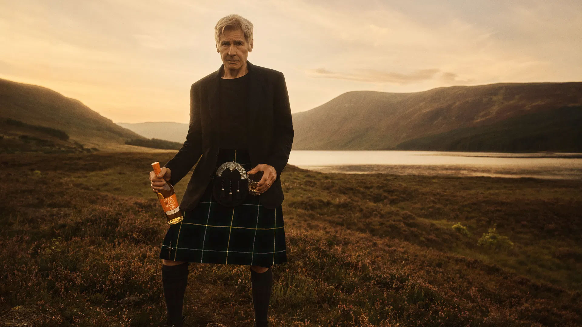 Harrison Ford Glenmorangie Escócia