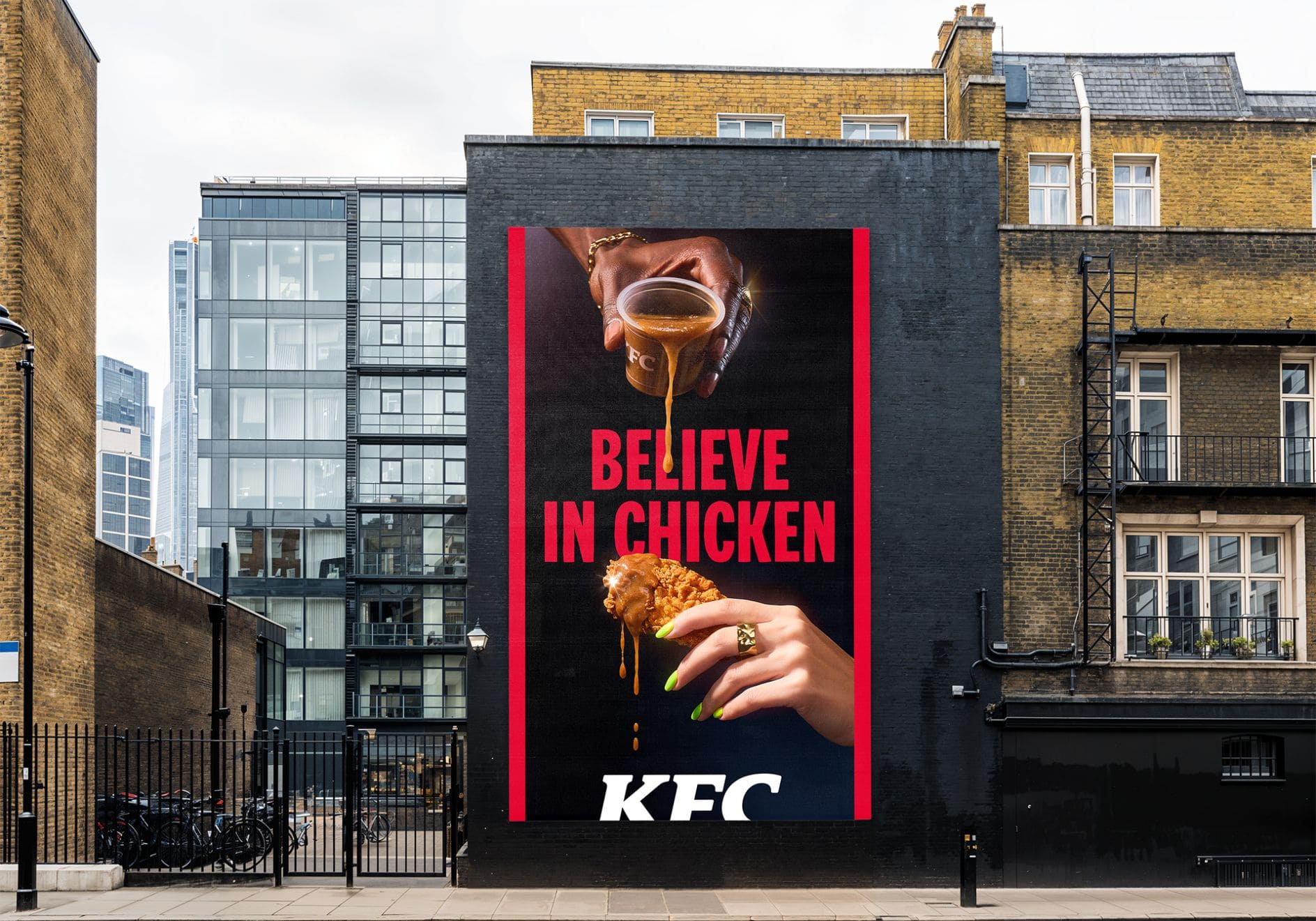 Campanha Believe do KFC