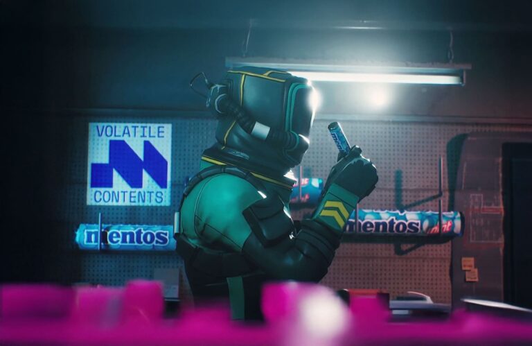 Mentos no Fortnite