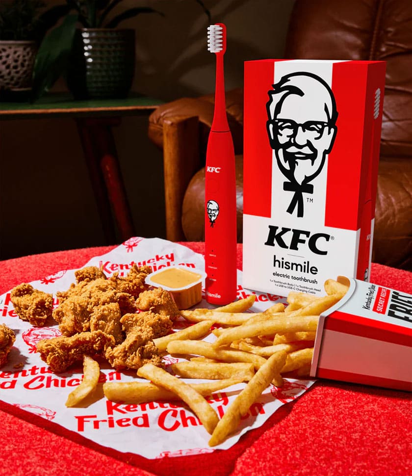 Pasta de dente do KFC