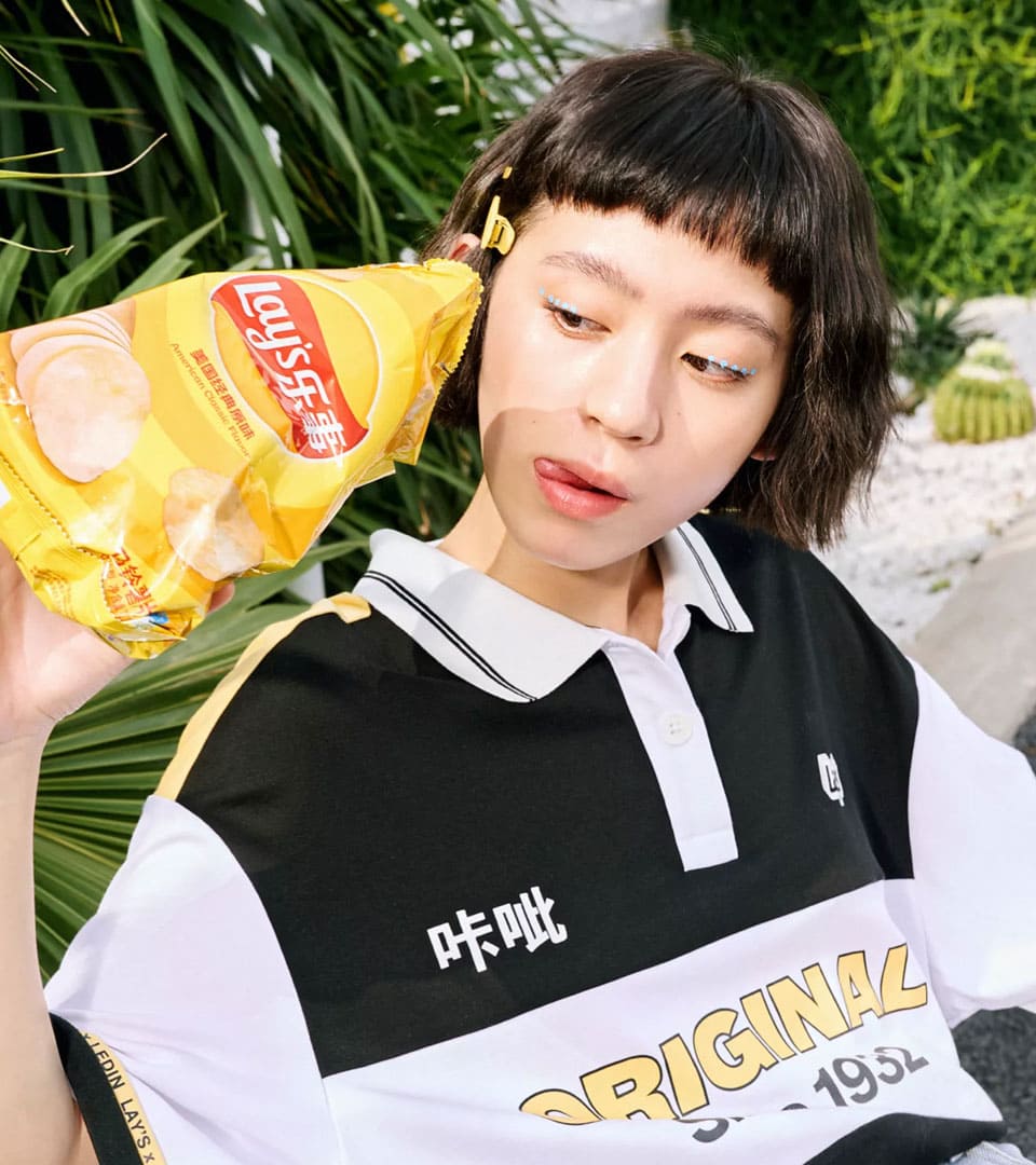Blusa Lay's e Ledin - Produtos PepsiCo lifestyle