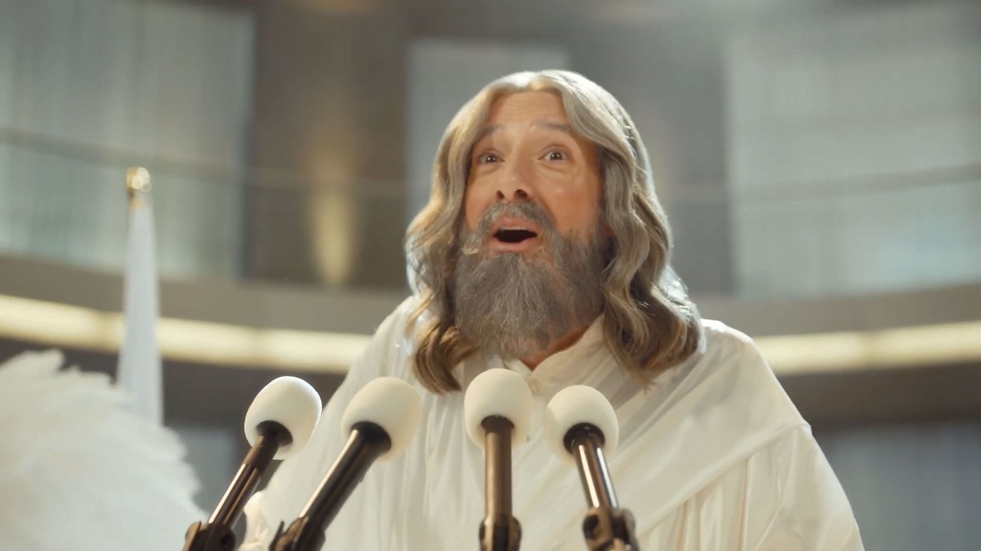 Foco no Deus palestrando "Let There Be Anything" Autodesk