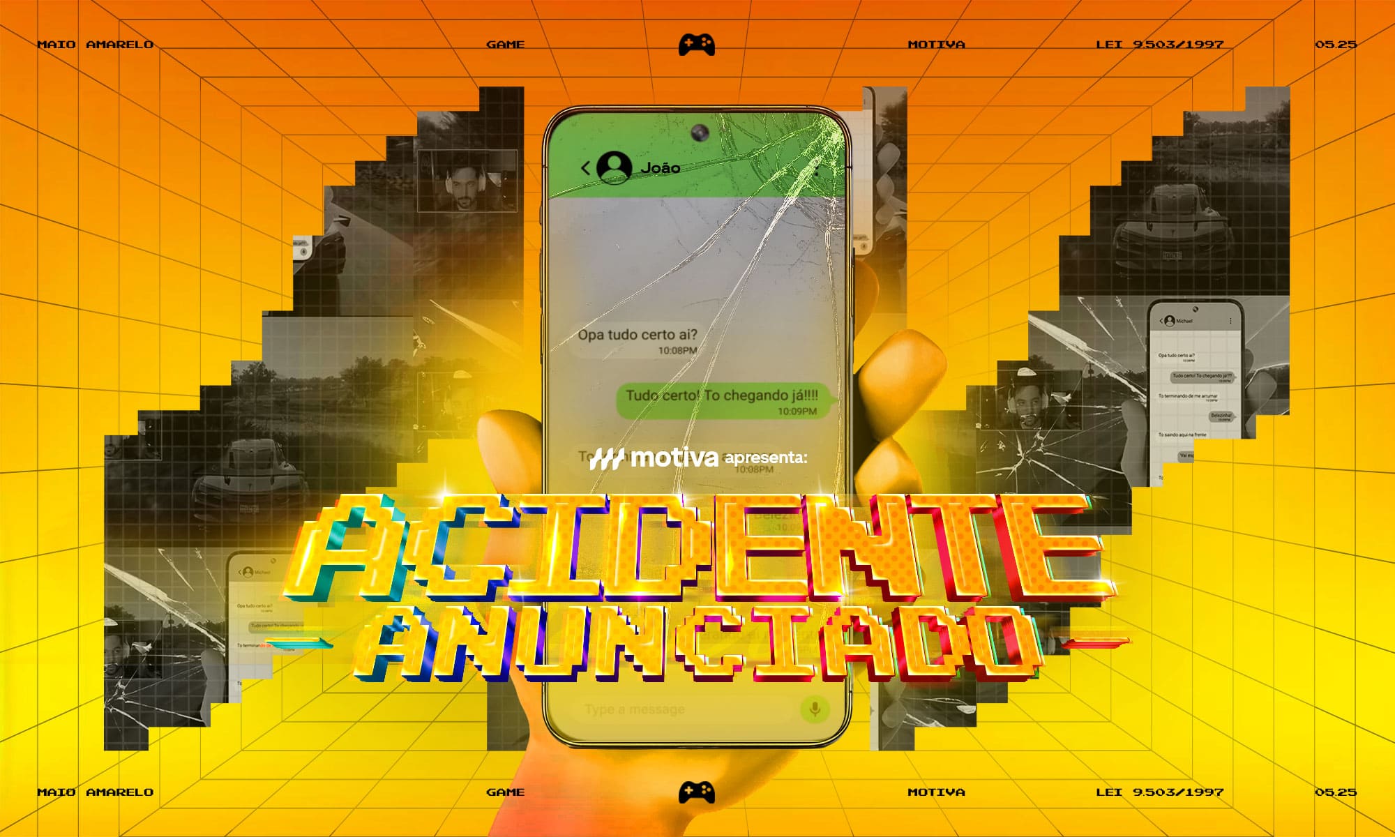 Board Acidente Anunciado