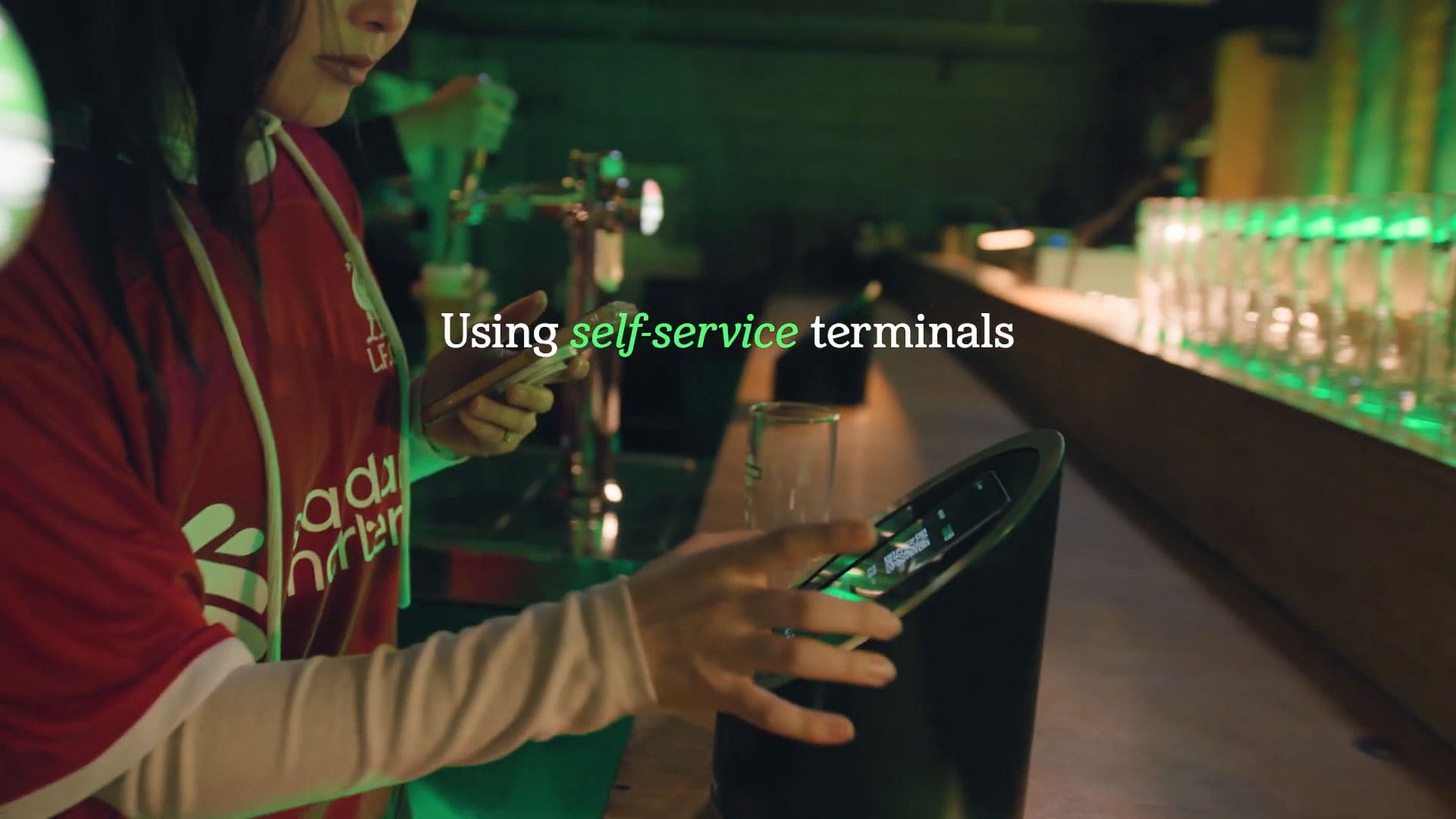 Self Service Terminals - Trust Bars da Heineken